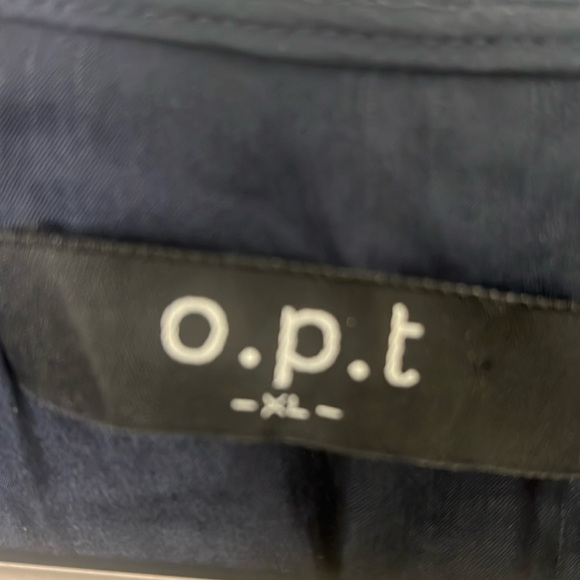 O.P.T Elegant Navy Blue Women's Dress - Picture 6 of 7